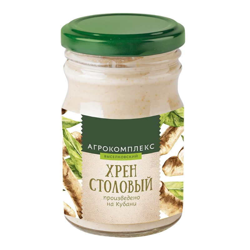 Хрен Столовый Агрокомплекс ст/б 0,2кг