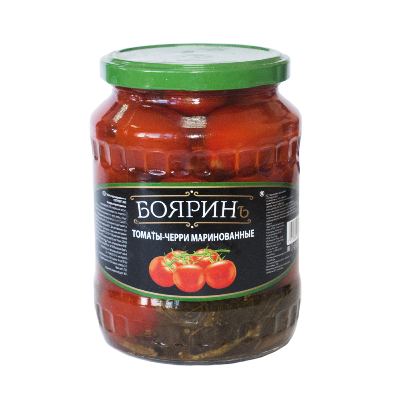 Томаты 0,72 л Бояринъ черри маринованные ст/б