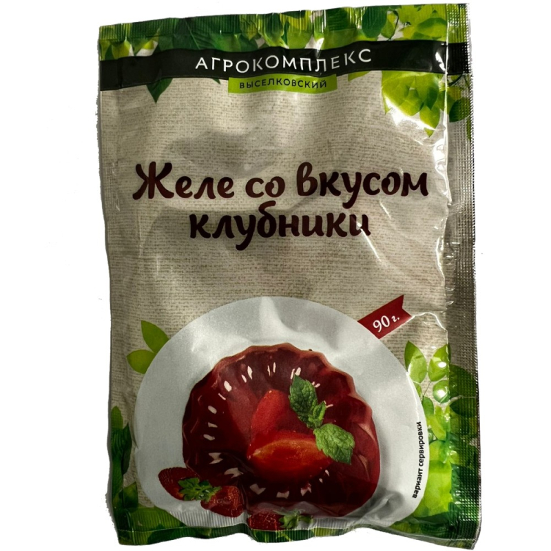 Желе Клубника Агрокомплекс 90г