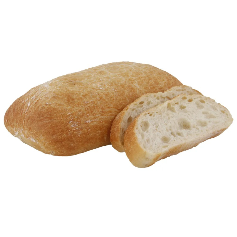 Чиабатта пшеничная 265 г – 1 кор/15 шт ЕвроХлеб (для Мантеры)