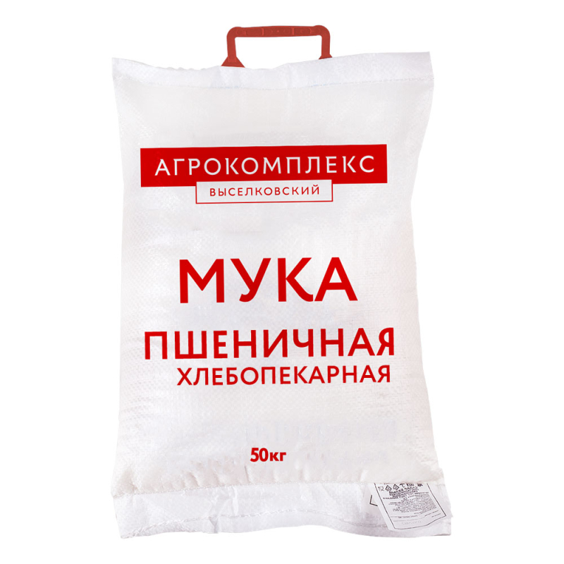 Мука пшеничная хлебопекарная 2 сорта 50кг