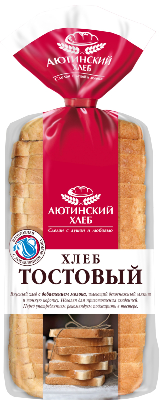Хлеб Тостовый ИП Гуковская 570гр