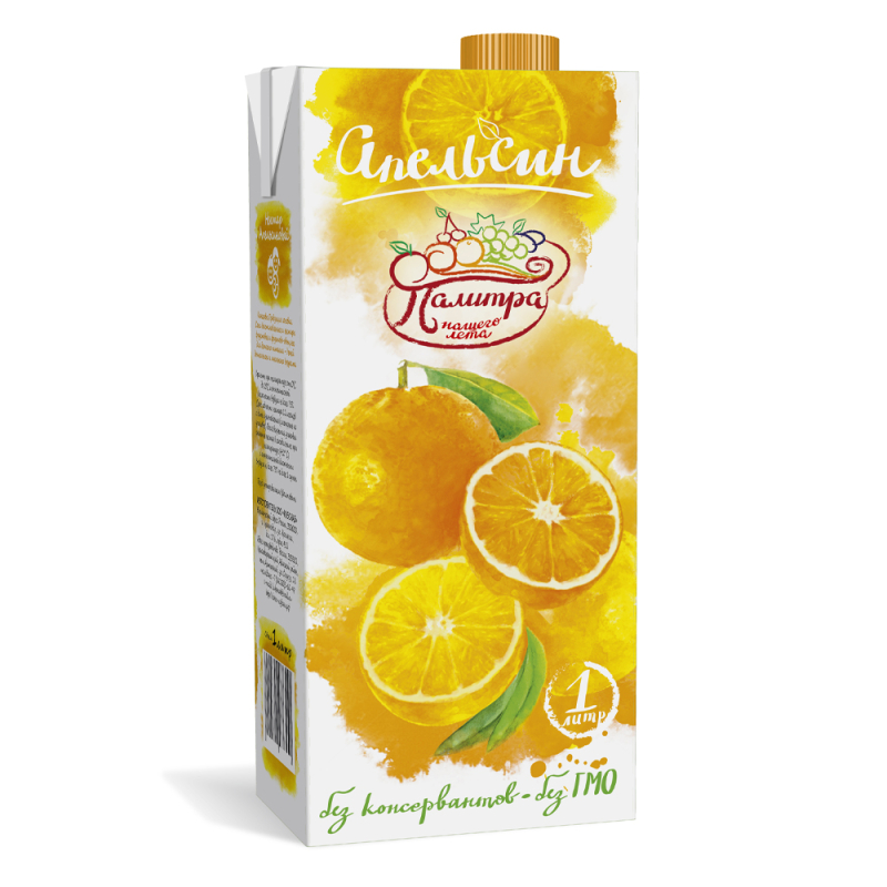 Нектар апельсиновый Палитра Кубснаб 1л
