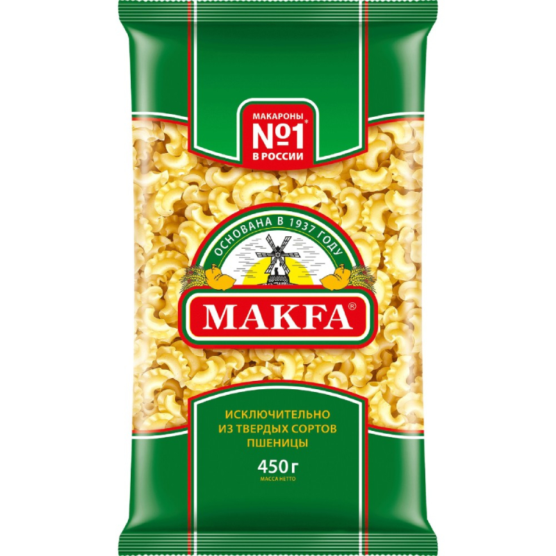 Петушиные гребешки 450г Макфа мак.издел.1х20