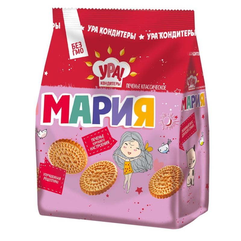 Печенье Мария 250 гр Ура кондитер
