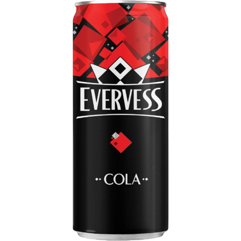 Напиток б/а Эвервесс Кола 0,33 л ж/б / ПепсиКо Холдингс
