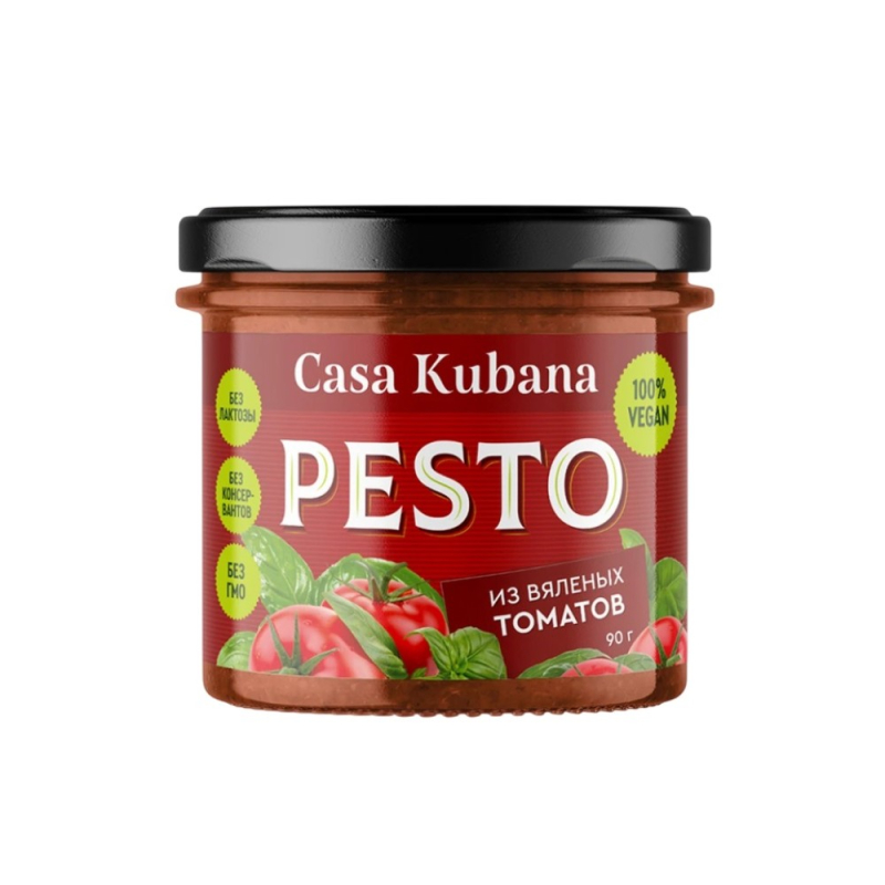 Соус 90г Casa Kubana Песто из вяленых томатов 90г ст/б