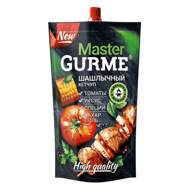 Кетчуп 300 гр Master Gurme Шашлычный д/п