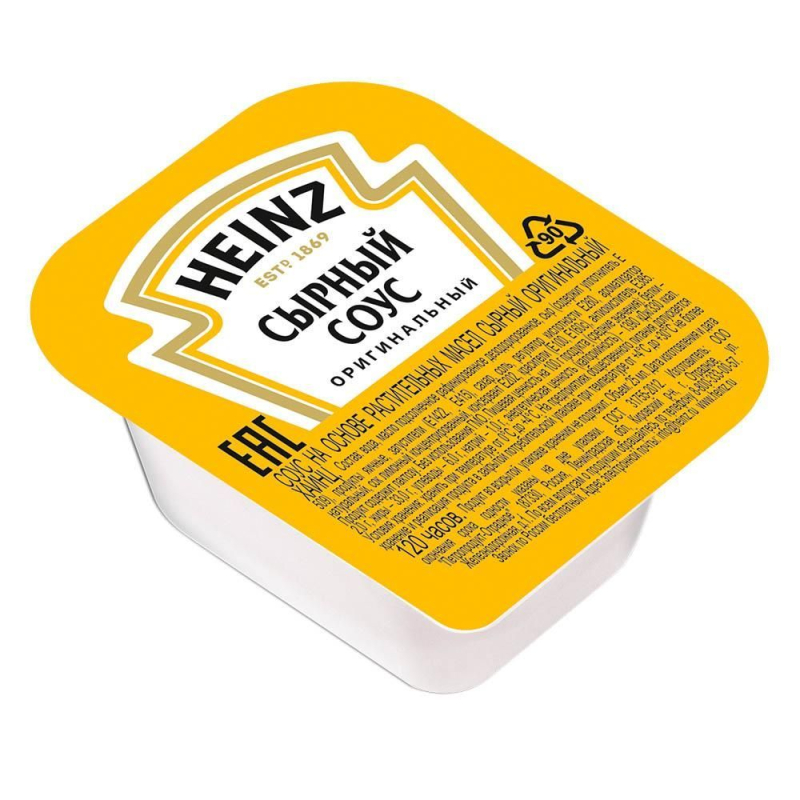 Соус на основе растительных масел Сырный оригинальный Хайнц 25мл  (для Мантеры)