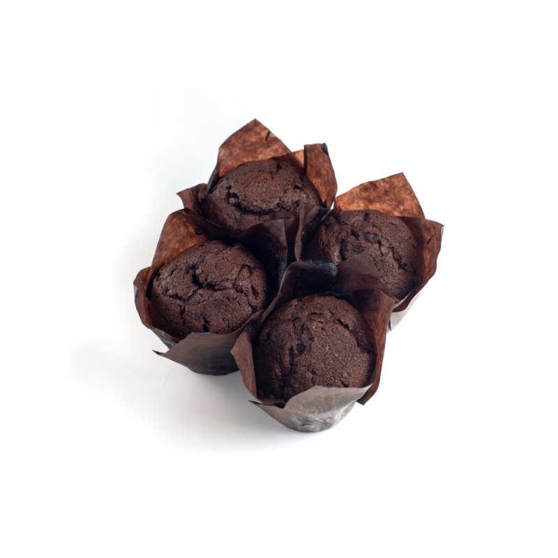 Маффин Брауни 0,32 (4шт по 0,08 кг) Сочинский ХК (для Мантеры)