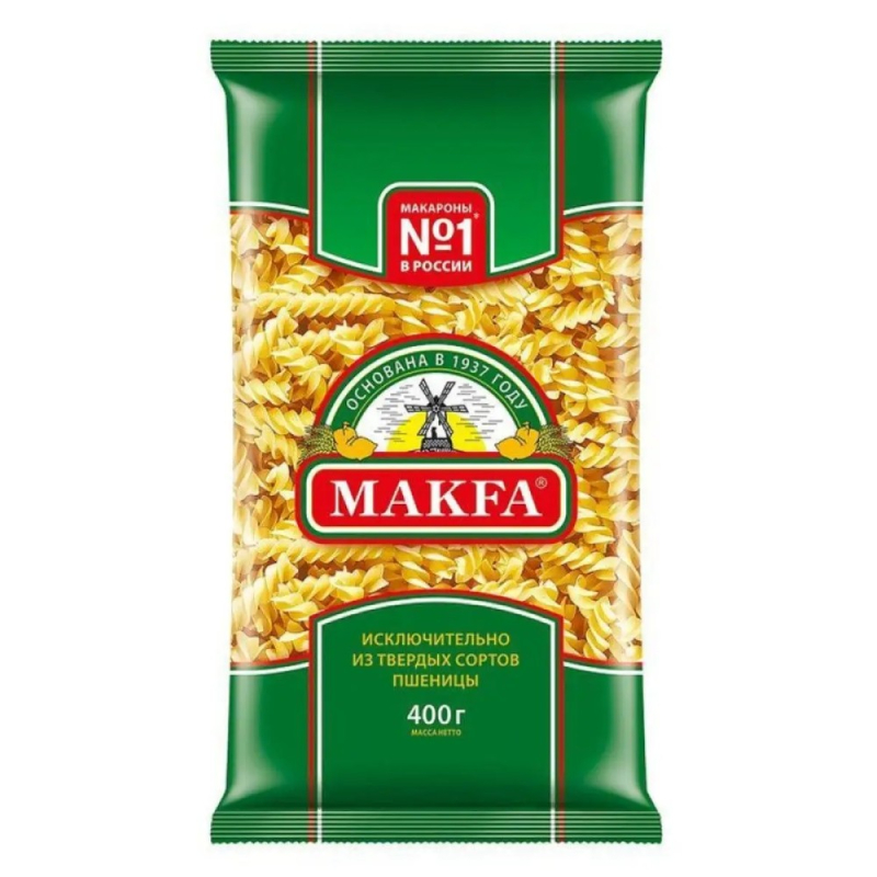 Макароны Макфа Спирали 400 г