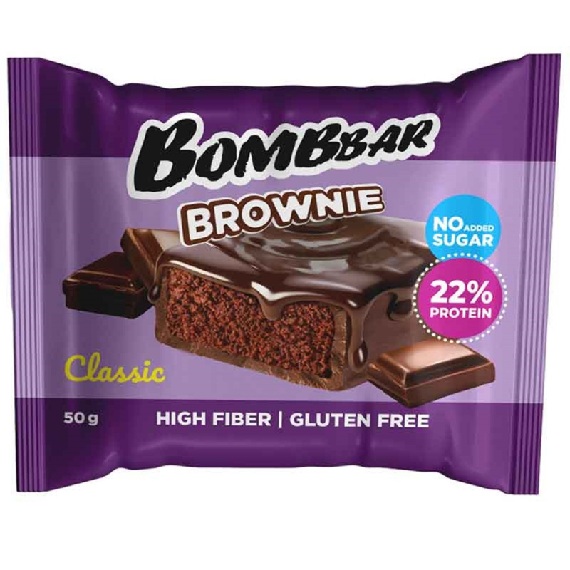 Печенье БРАУНИ "BOMBBAR" классическое 50гр.